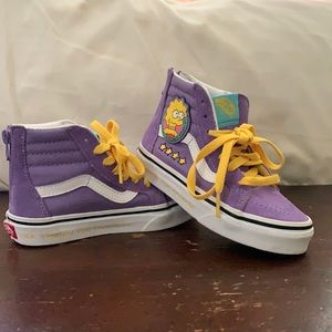 Lisa Simpson Vans size 11.5